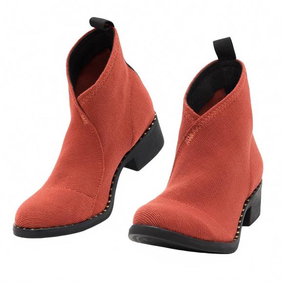 NEW CHARLESTON SHOE CO. women's barcelona boot 50 in terracotta - Picture 3 of 3